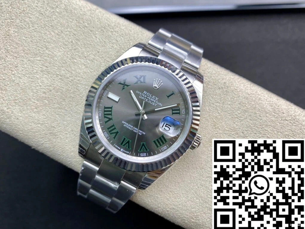 Grey Datejust M126334-0021 Dial Factory EW Rolex 0301